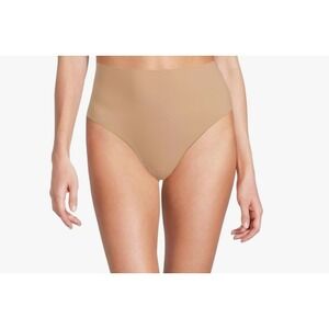 Commando Classic High Rise Thong Beige HRT02 Seamless  L/XL NEW